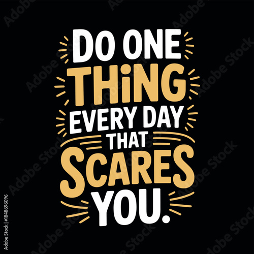 Inspirational Quote Typography Design