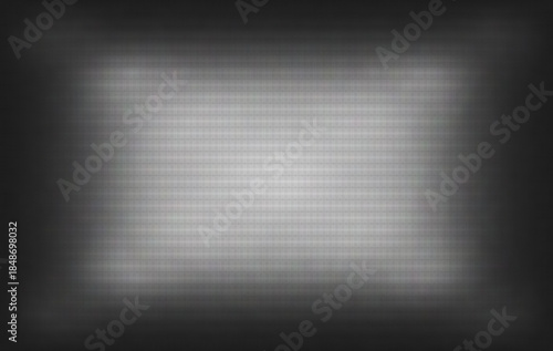 A high resolution dark gray abstract grid texture background with a fine geometric square pattern and soft vignette edges. Perfect for modern web design, technology visuals, posters, wallpapers.