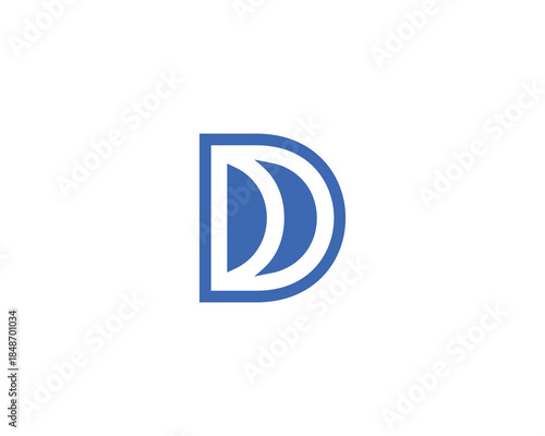 DD Logo Design. DD