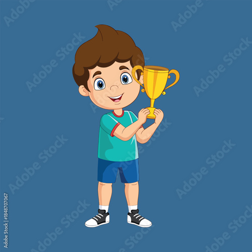 boy with soccer ball