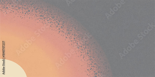 Abstract colorful background with bright water drops on glass featuring a red and blue paint explosion texture and light spray patterns like a night star astronomy space