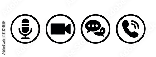 Communication Icons for Digital Media