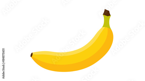 Yellow Ripe Banana Fruit.