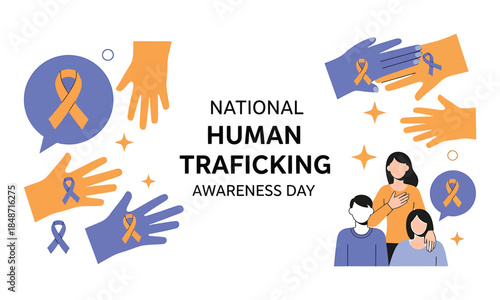 National human trafficking awareness day: joining hands to fight exploitation