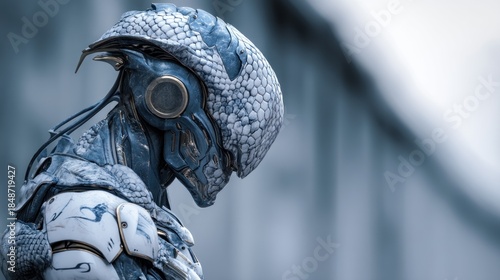 Futuristic robot design