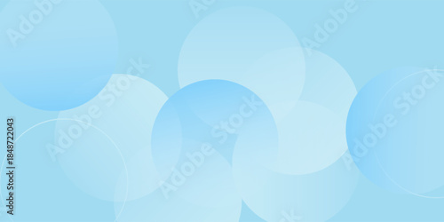 Abstract geometric background gradient soft light blue bokeh for Graphic Business background hitech technology digital design illustration