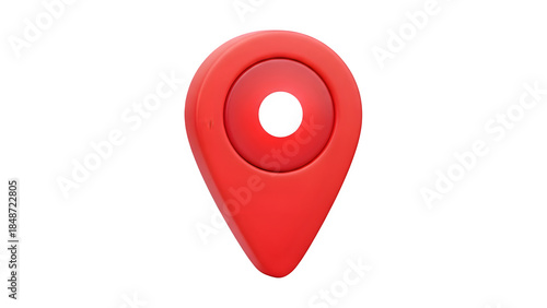 Red Location Pin Icon 3D Map Marker Isolated on Black Background Free Download Red Location Pin Icon 3D Map Marker Isolated on Black Background - GFXLoad