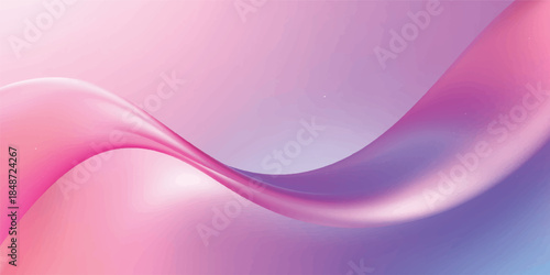 Abstract pink and purple wave design with flowing curves, digital art texture, and energetic light pattern illustration