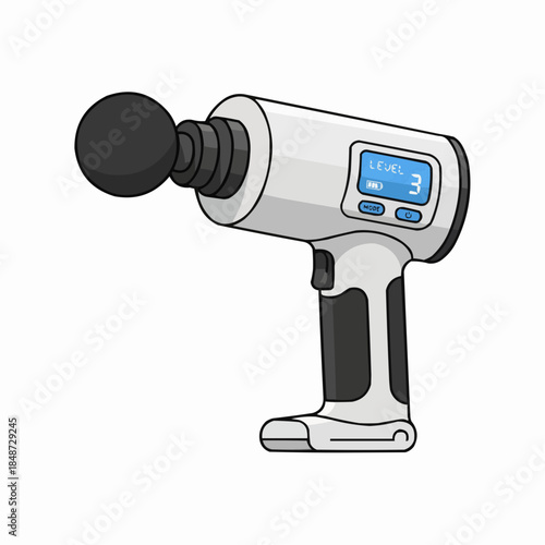 Professional Percussive Massage Gun for Muscle Recovery and Therapy