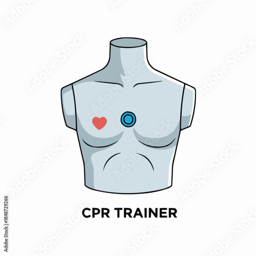 CPR Training Mannequin Torso
