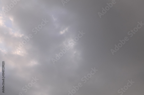 rain clouds in the sky