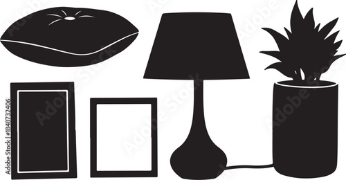 Home decor silhouettes for modern interior design