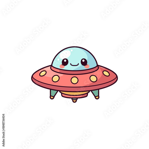 Cute Ufo Design Very Cool