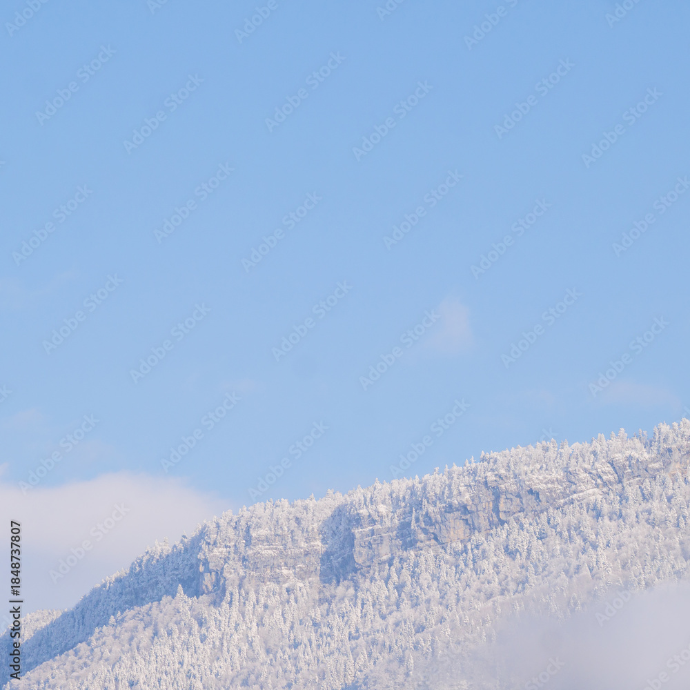 custom made wallpaper toronto digitalFrench Alps - Stunning Snowy Mountain Winter Background with Copy Space