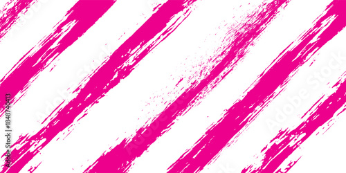 Twisted ping ink vector line pack. Hand drawn long and rounded brush strokes, highlighted text, frames, circles. Modern Asian calligraphy, vector illustration.