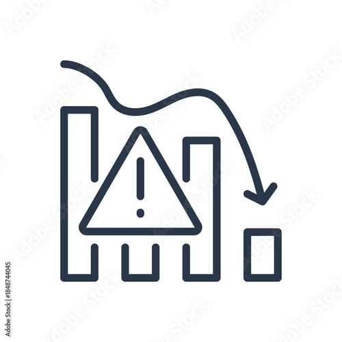 Financial Crisis Icon