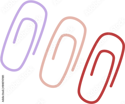paper clip isolated