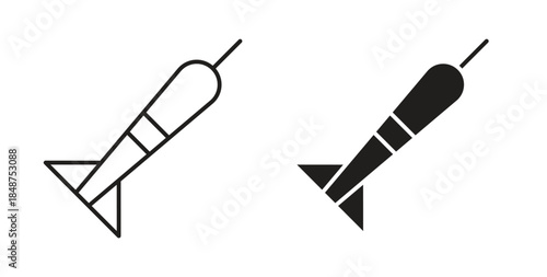 Dart icons designs can be used for mobile, ui, websites