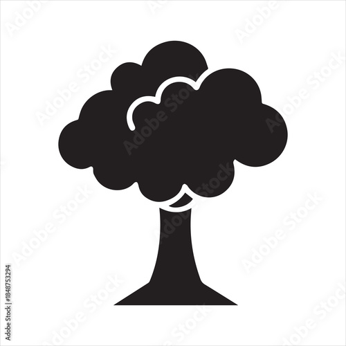 smoke rising stencil icon silhouette vector illustration