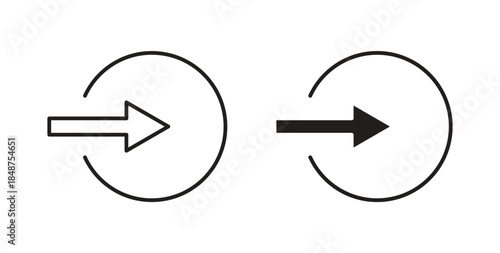 Enter icons designs can be used for mobile, ui, websites