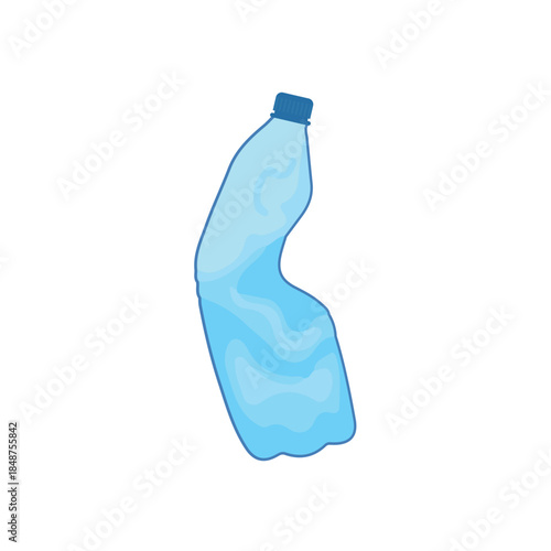 Crumpled Bottle