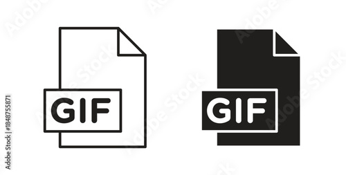 Gif icons designs can be used for mobile, ui, websites