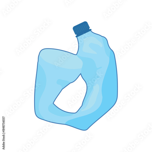 Crumpled Bottle