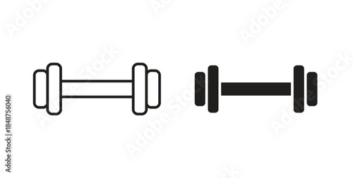 Gym icons designs can be used for mobile, ui, websites