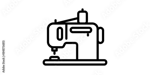 Modern sewing machine for creative projects and fashion design