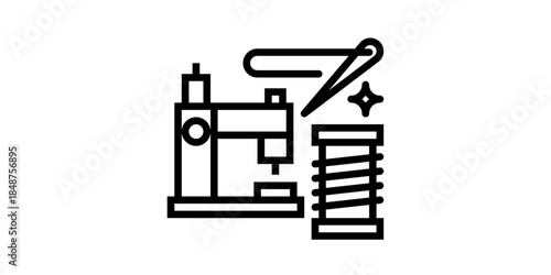 Modern industrial machine with spark, symbolizing innovation and precision engineering