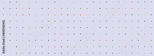 Abstract Background Pattern with Small Colorful Dots