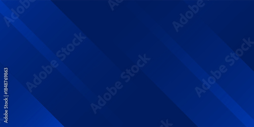 Abstract blue fluid gradient Geometric banner design background.