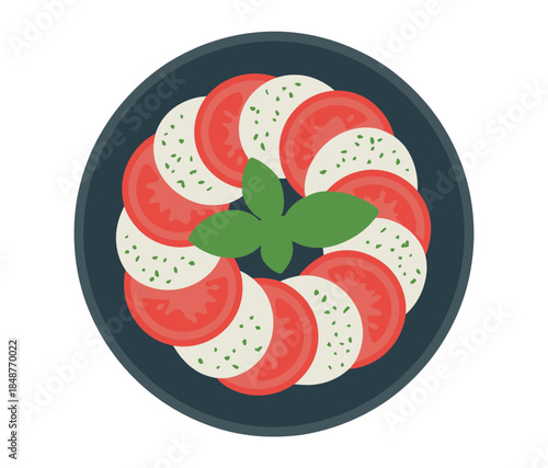 Fresh Caprese Salad with Basil