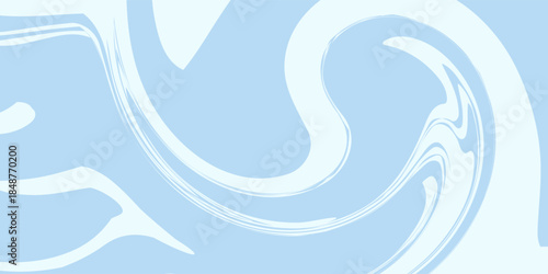 Abstract background seamless pattern with colorful waves. Trendy vector illustration in retro psychedelic style art