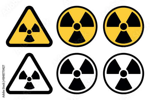 Radiation warning signs and symbols