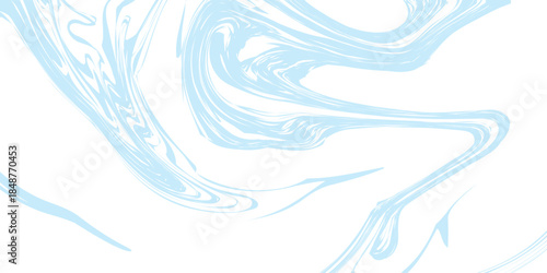 PrintColorful blue marble effect background acrylic paints