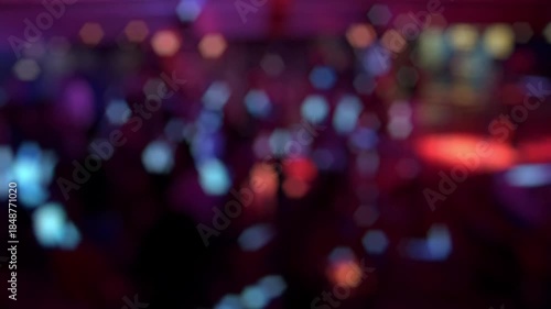 Colorful Abstract Bokeh Light Texture