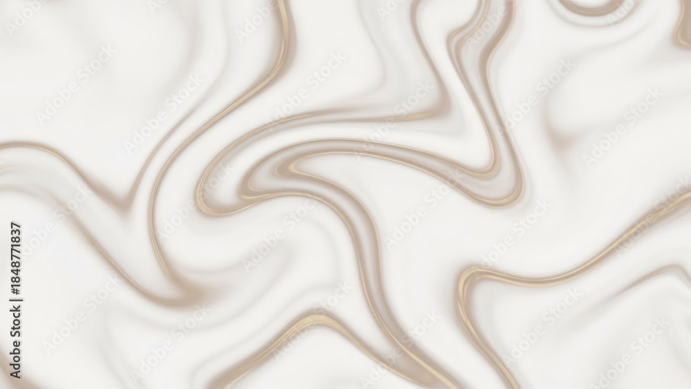 Fototapeta premium Elegant flowing marble texture background with soft neutral colors.