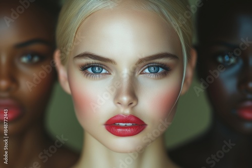 Content Group Diversity Young People Portrait