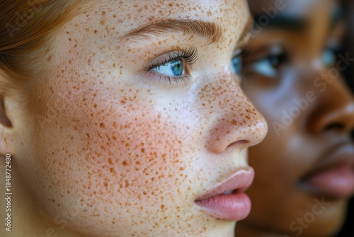 Content Group Diversity Young Woman People Portrait