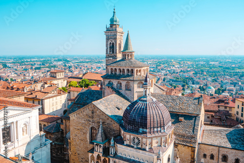 Obraz na plátne Santa Maria Maggiore and Colleoni Chapel, Bergamo
