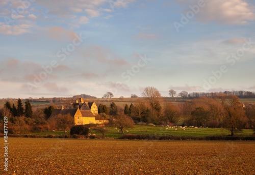 Landscape near Chipping Campden, Cotswolds, Gloucestershire, England
