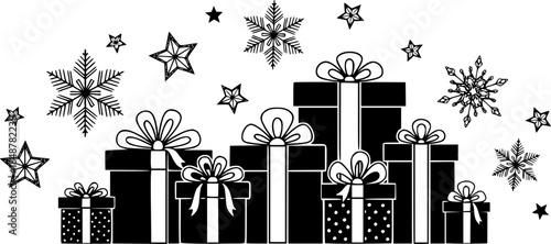 new year, 2026, corporate, celebration, vector, business, holiday, event, greeting, festive, annual, calendar, future, happy new year, minimalism, black-and-white, illustration, graphic, design, templ