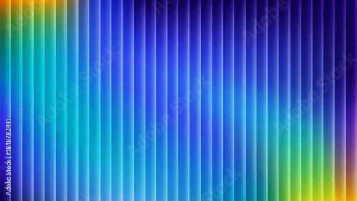 Glass ripple texture with dark gradient background design. Modern glass ripple texture effect. Futuristic distortion, moody abstract glow, reeded vertical blur. Vector Illustration