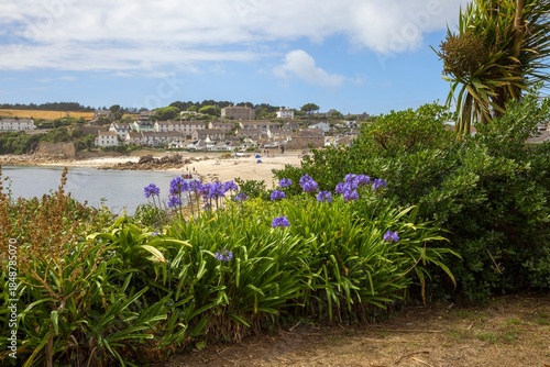 Foto Looking towards Porthcressa Beach, St Mary's, Isles of Scilly, England