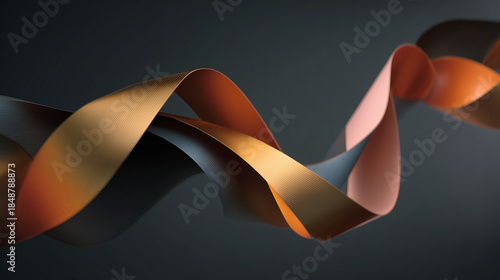 abstract background with curved lines