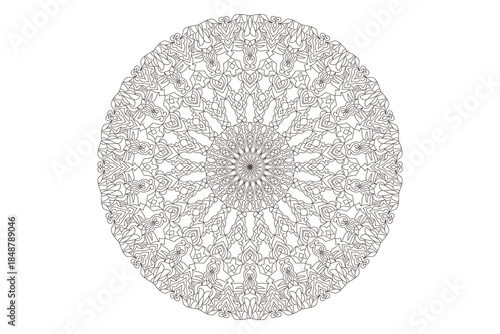 Mandala Design with Beautiful Work