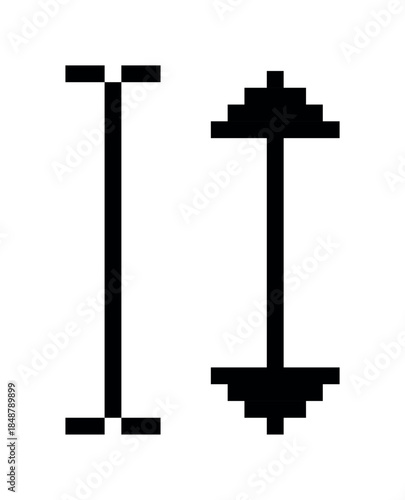 Pixel Arrow Cursor Icons Set – Retro Pointers