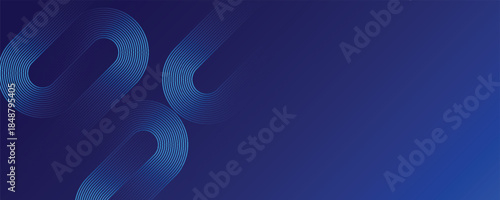 Abstract dark blue gradient lines abstract background. Geometric lines Modern graphic design. vector illustration eps10