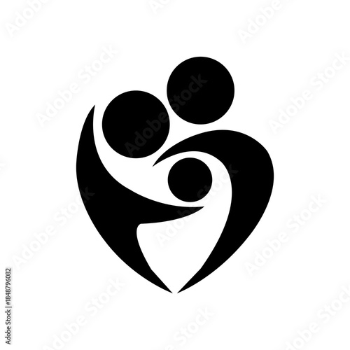 Clean and professional healthcare logo symbolizing care, trust, and medical excellence. Ideal for hospitals, clinics, doctors, wellness centers, and health brands.